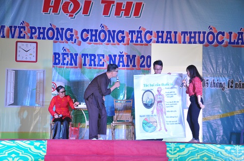 Tiết mục thi diễn của TTVHTT huyện Thạnh Phú.jpg
